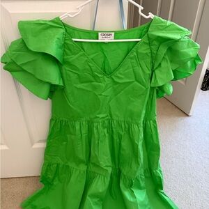CROSBY by Mollie Burch Vibrant Green Dress